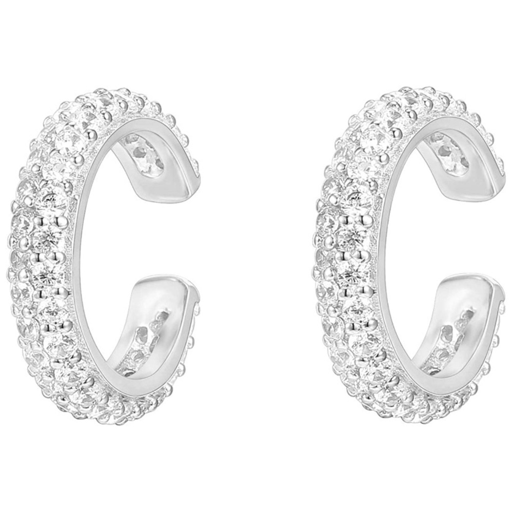 925 Sterling Silver 1.3mm Hug Earrings